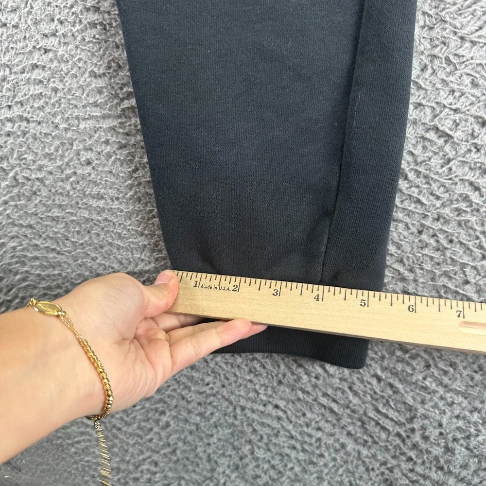 Nike Dri-Fit Sweatpant S Mens‎ Black Cotton Denim Tapered Drawstring Performance
